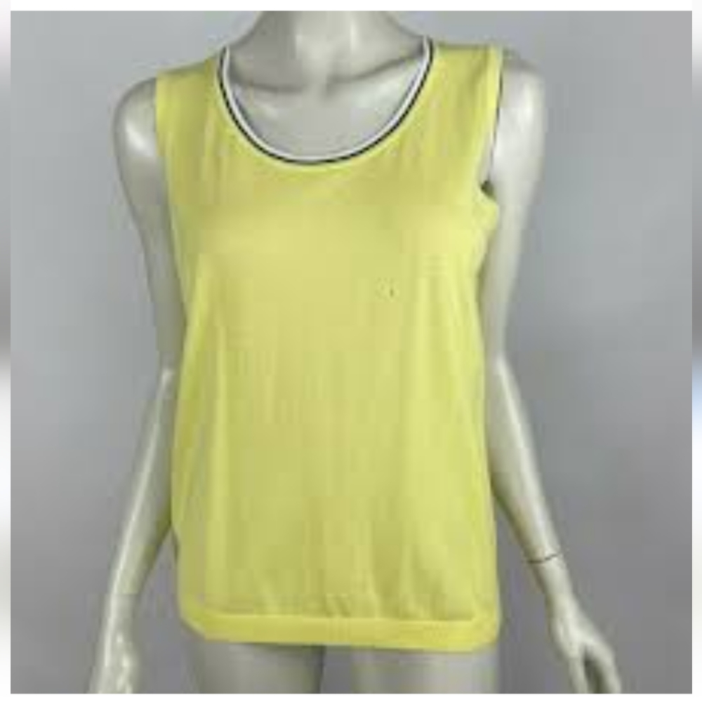 Women's Talbots Thin Knit Sleeveless Sweaters Size L